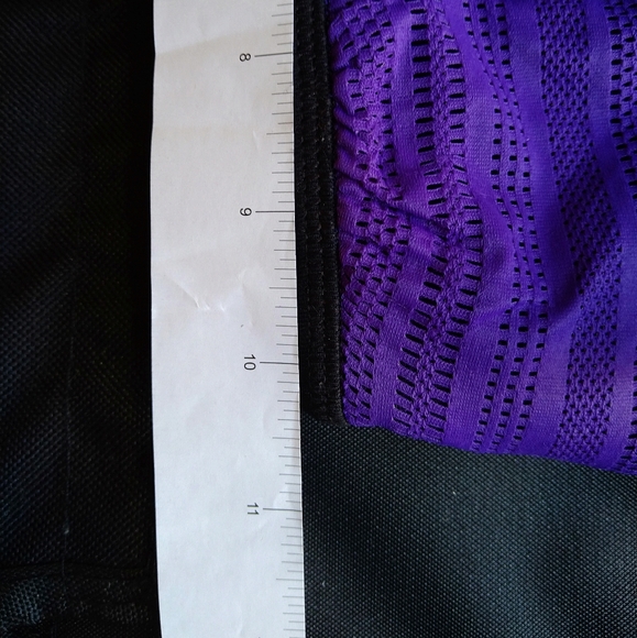 2 Roxy Sports Bras XS junior/XXS purple and yellow NWT - Picture 5 of 9